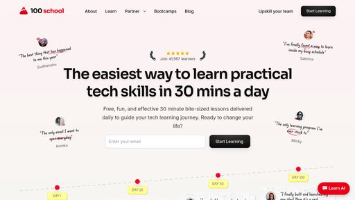 100 School preview