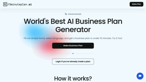 15MinutePlan.ai preview
