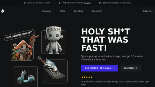 3D AI Studio preview