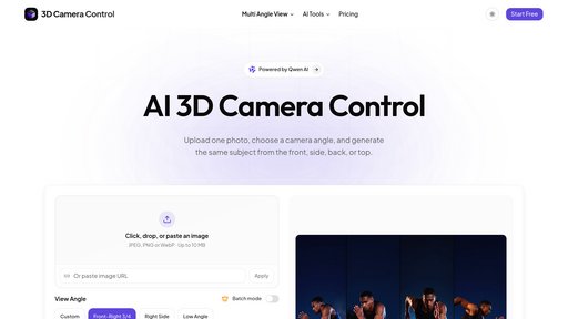 3D Camera Control preview