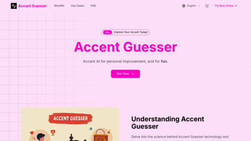 Accent Guesser preview