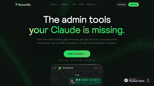 Accordio preview