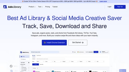 AdsLibrary preview
