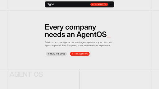 Agno preview