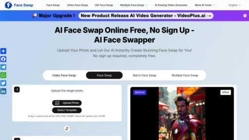 AI Face Swapper preview