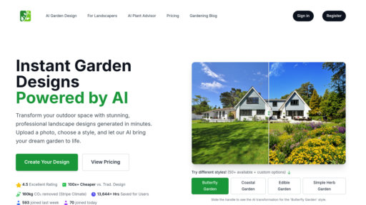 AI Garden Planner preview