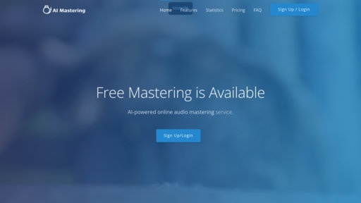 AI Mastering preview
