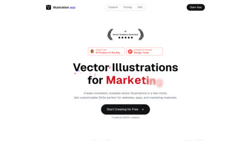 AI Vector Illustration Generator preview