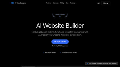 AI Web Designer preview