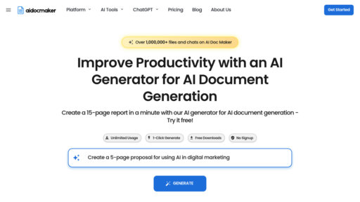 Aidocmaker preview