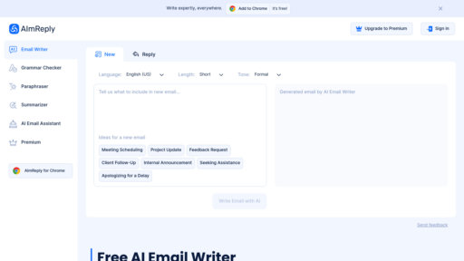 AImReply preview