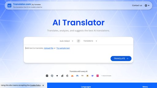 AITranslator.com preview