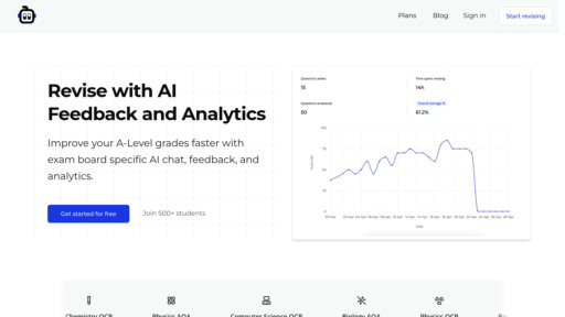 Alevels.ai preview