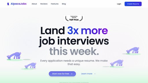 AlpacaJobs preview