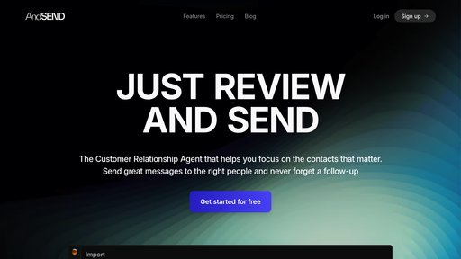 Andsend preview