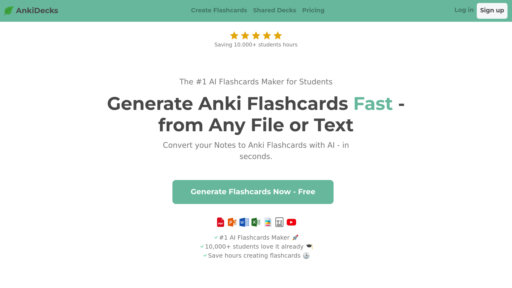 Anki Decks preview
