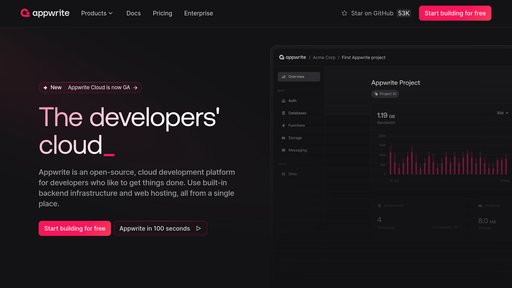 Appwrite preview