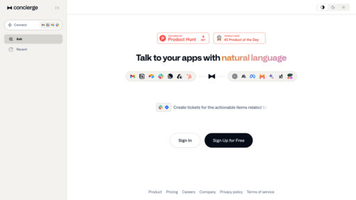 Ask Concierge AI preview