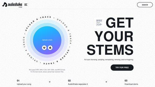AudioShake Indie preview