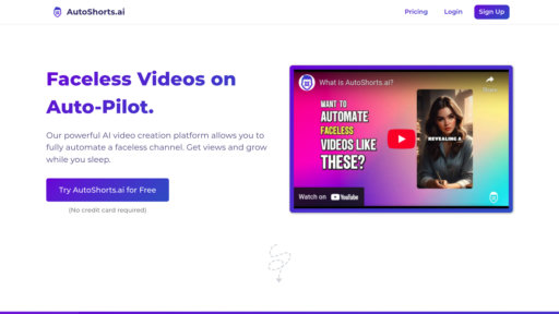 AutoShorts AI preview
