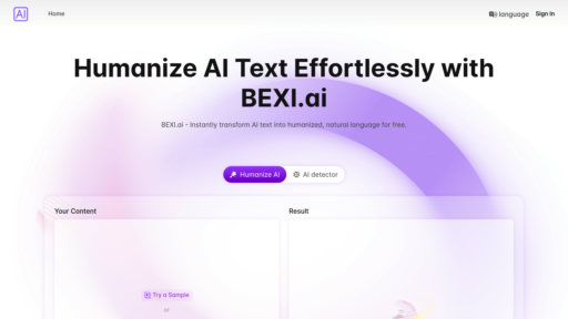 BEXI.ai preview