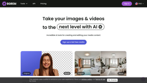 BgRem AI preview