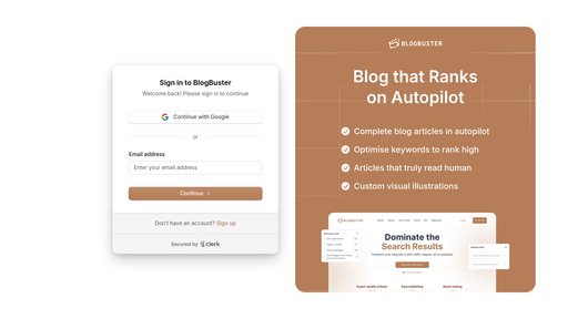 BlogBuster preview
