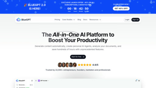 BlueGPT preview