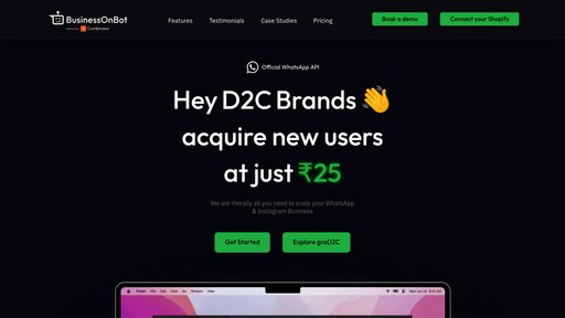 BusinessOnBot preview