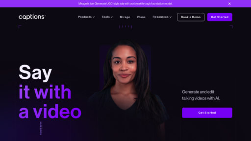 Captions AI preview