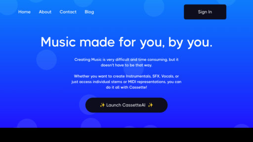 CassetteAI preview