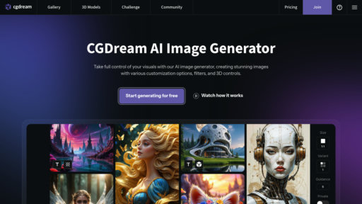 CGDream AI preview