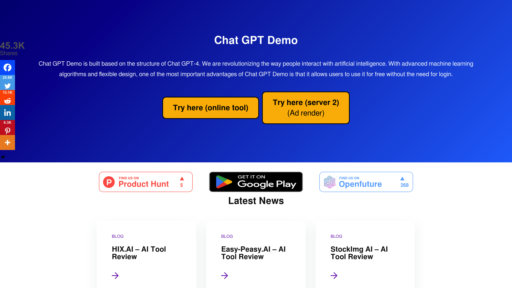 Chat GPT Demo preview