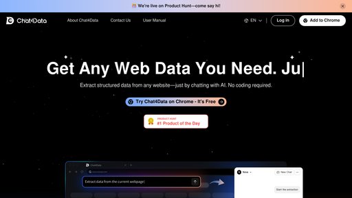 Chat4Data preview