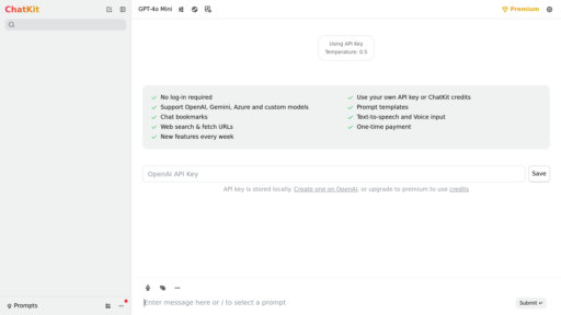 ChatKit preview