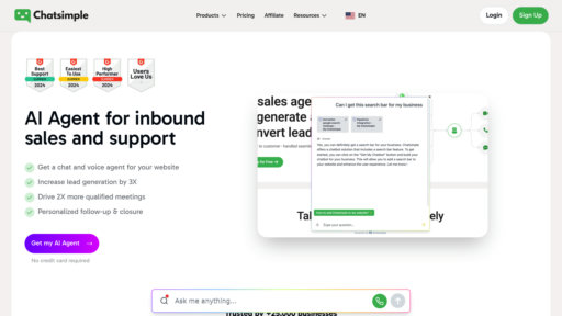 Chatsimple preview