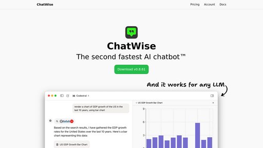 ChatWise preview