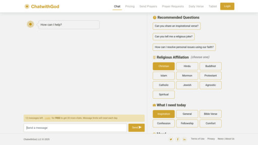 ChatwithGod preview