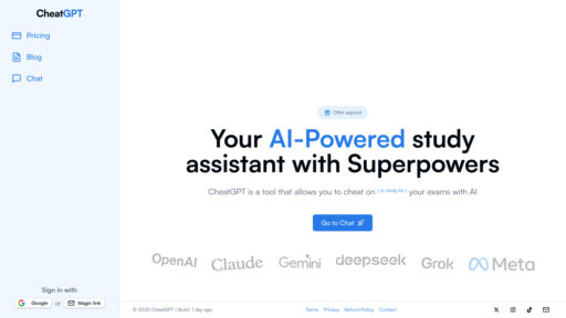CheatGPT preview