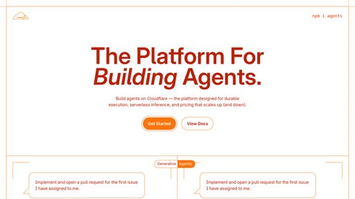 Cloudflare Agents preview