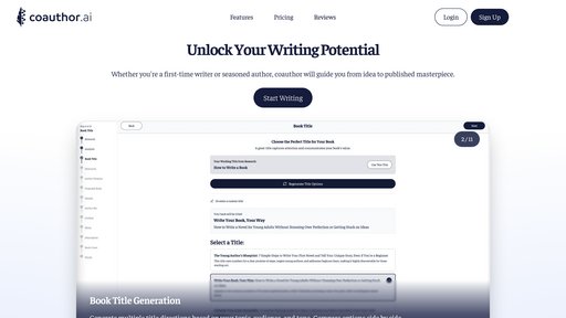 CoAuthor preview