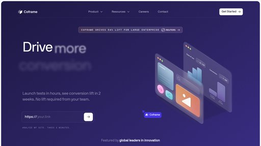 Coframe preview
