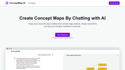ConceptMap AI preview