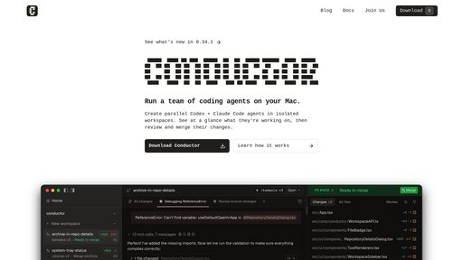 Conductor preview