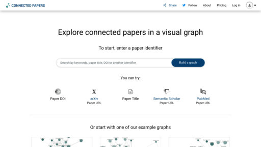 Connected Papers preview