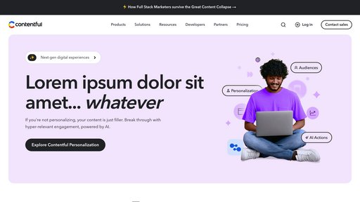 Contentful preview