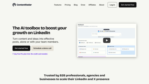 ContentRadar preview