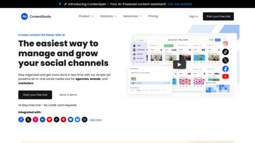 ContentStudio preview