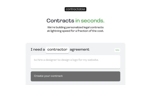 Contractable preview