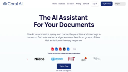 Coral AI preview